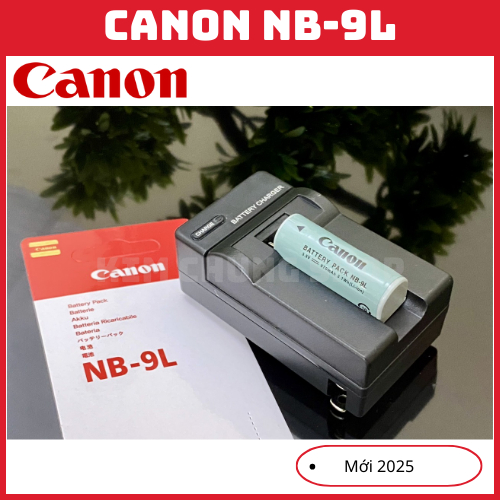 Bộ Sạc pin Canon NB-9L cho Canon PowerShot N, ELPH 530 HS, ELPH 520 HS, ELPH 510 HS, SD4500 IS.