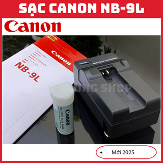 Bộ Sạc pin Canon NB-9L cho Canon PowerShot N, ELPH 530 HS, ELPH 520 HS, ELPH 510 HS, SD4500 IS.