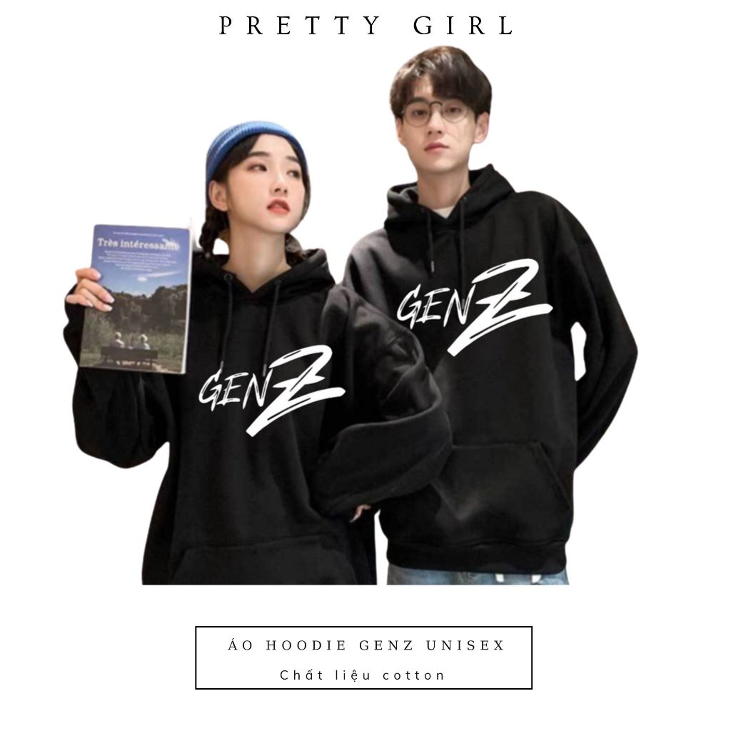 Áo Hoodie UNISEX Nam Nữ Trẻ Trung, Năng Động HIYOU