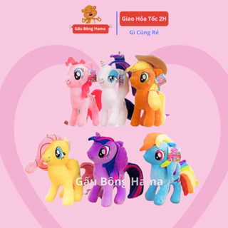 Gấu Bông Ngựa Pony Gấu bông thú nhồi quà ý nghĩa tặng cho bé