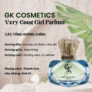 Nước hoa nữ GK Very goog girl parfum hương thơm thanh lịch, nhẹ nhàng , tinh tế