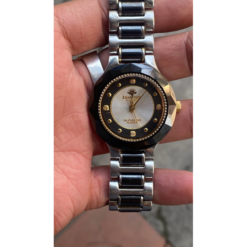 đồng hồ si nhật thương hiệu j.harrison diamond size 35mm dành cho nam tay nhỏ