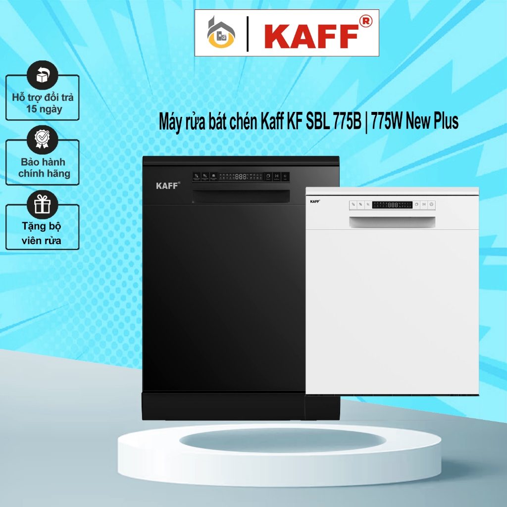 Máy rửa chén bát KAFF SBL775B New Plus | KAFF SBL775W New Plus | Chính hãng | BigBuy360 - bigbuy360.vn