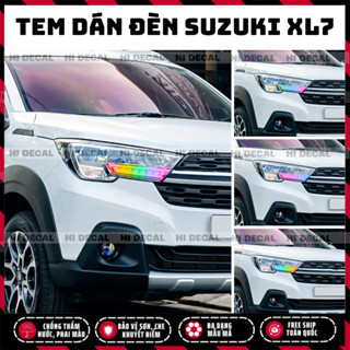 Tem decal dán đèn Suzuki XL7, Tem trang trí xe chống nước, bền màu, chịu nhiệt tốt
