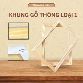Khung Canvas, Toan vẽ tranh nhiều kích thước, giá rẻ