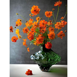 Bình hoa thuỷ tinh sáng tạo Dona Home Decor