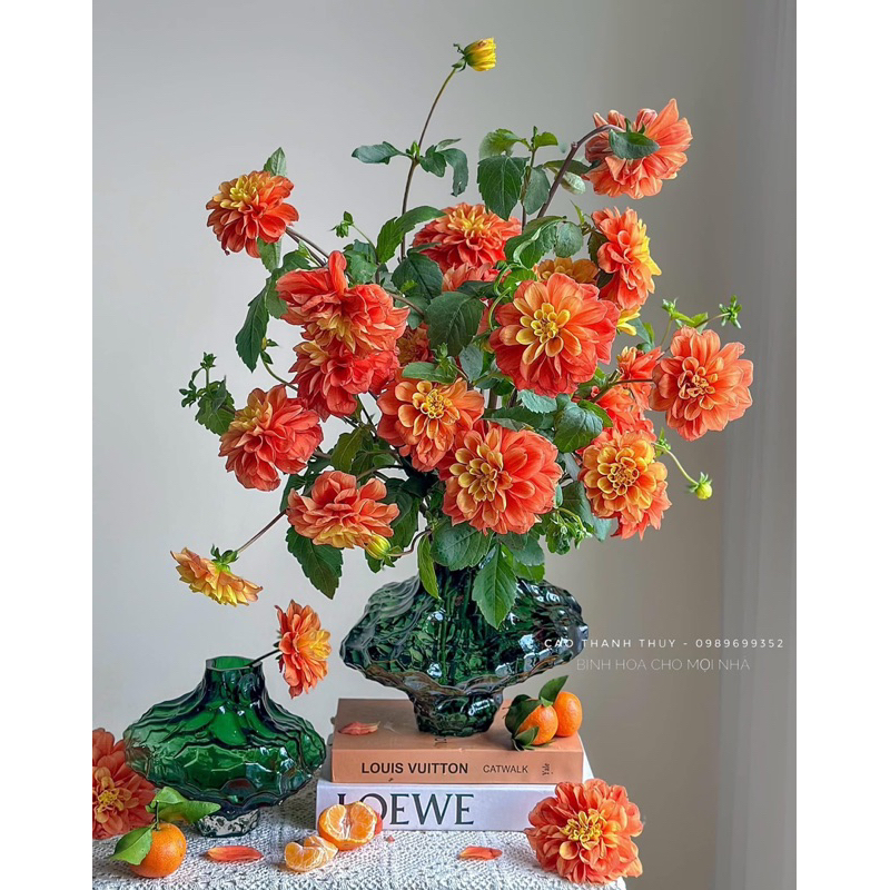 Bình hoa thuỷ tinh sáng tạo Dona Home Decor