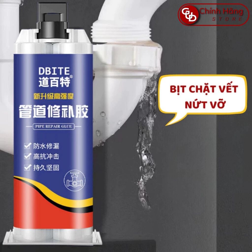 Keo dán ống nước rò rỉ keo dán bồn nước nứt vỡ keo dán ống nhựa 100ml chống thấm nước GUD Store - KD