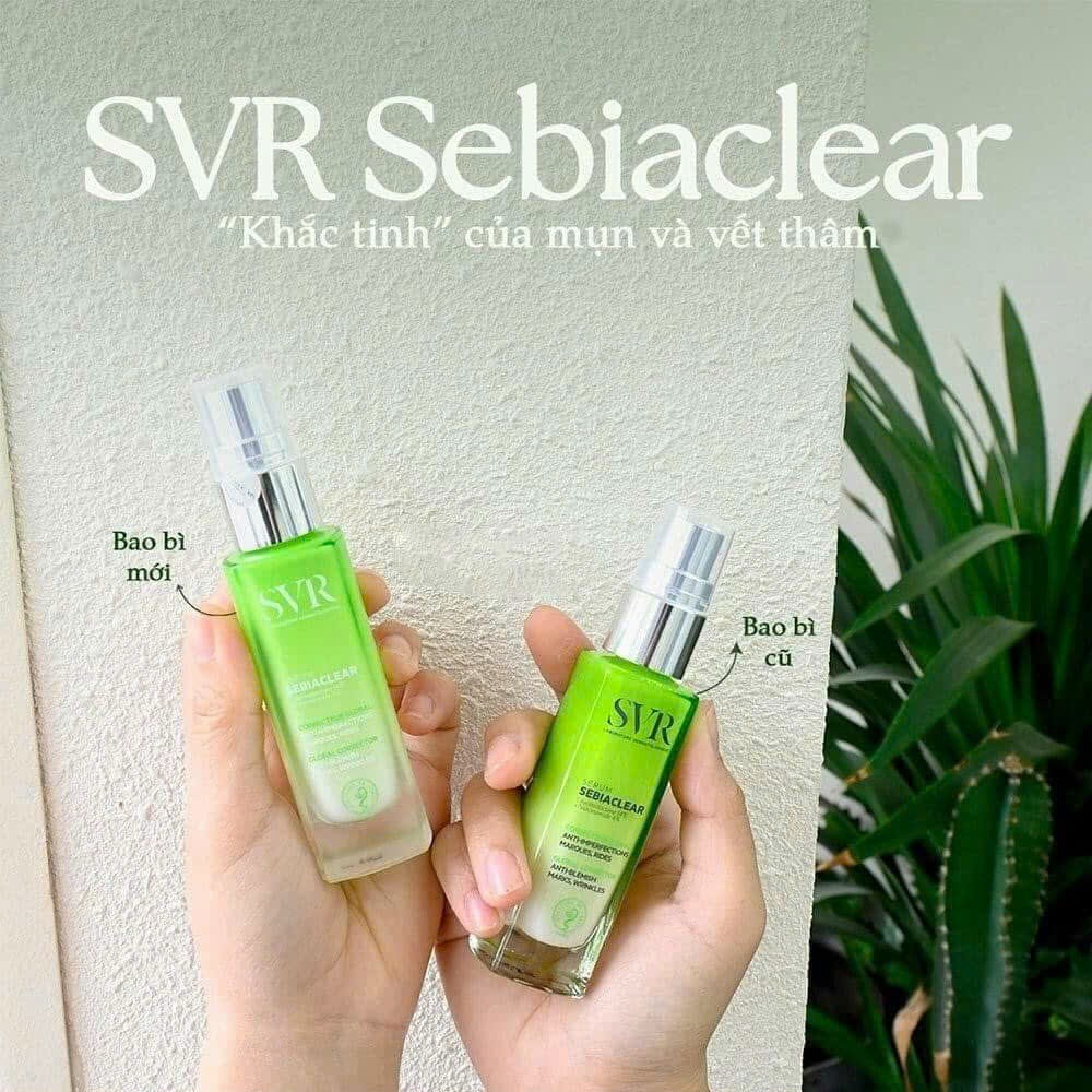 Tinh Chất Serum Giảm Mụn Mờ Thâm SVR Sebiaclear Serum Pháp 30ml