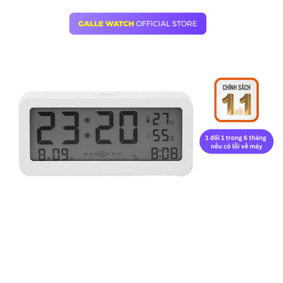 Đồng hồ để bàn SEN CLOCK SC001 Màn hình LCD, kiểu dáng thanh lịch, xuất xứ Việt Nam