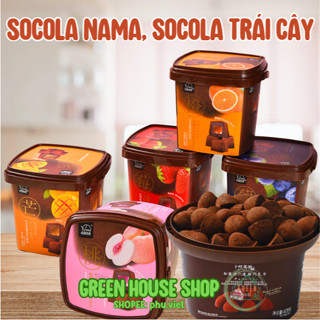Socola mix trái cây YUMI, Socola Nama, Socola tươi hộp 408gr