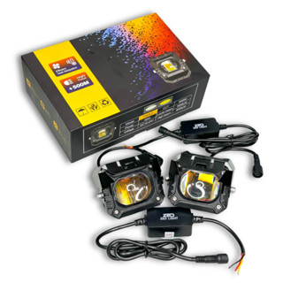 Đèn LED Trợ Sáng F32X ZEDLIGHT - 45W 12.24V Cos Vàng Pha Trắng Lắp Oto,Xe Máy Chống Nước - Bảo Hành 2 Năm