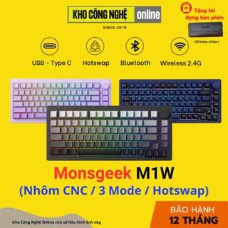 Bàn Phím Cơ Monsgeek M1W HE-SP V3 (Magnetic Switches – 8K Hz Polling Rate Wired USB-C – Multi mode)