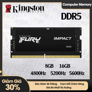 [Chính Hãng] - RAM DDR5 Laptop Kingston 8GB/16GB bus 4800/5200/5600Hz - Hàng mới chính hãng - BH 36 tháng 1 đổi 1