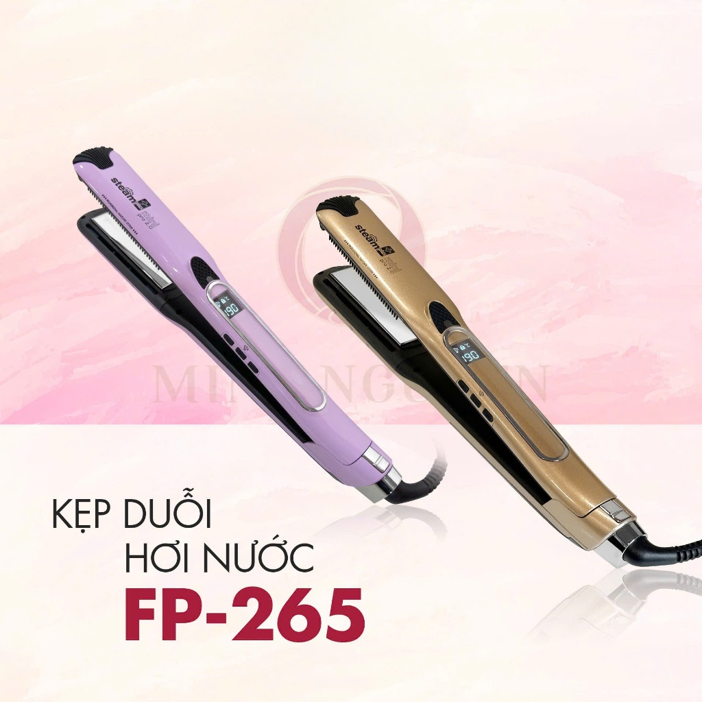 Máy Là Kẹp Duỗi Tóc Hơi Nước Bản nhỏ Steam Plus+ Mini Pro 2.0 hàng chính hãng Mẫu Mới Nhất