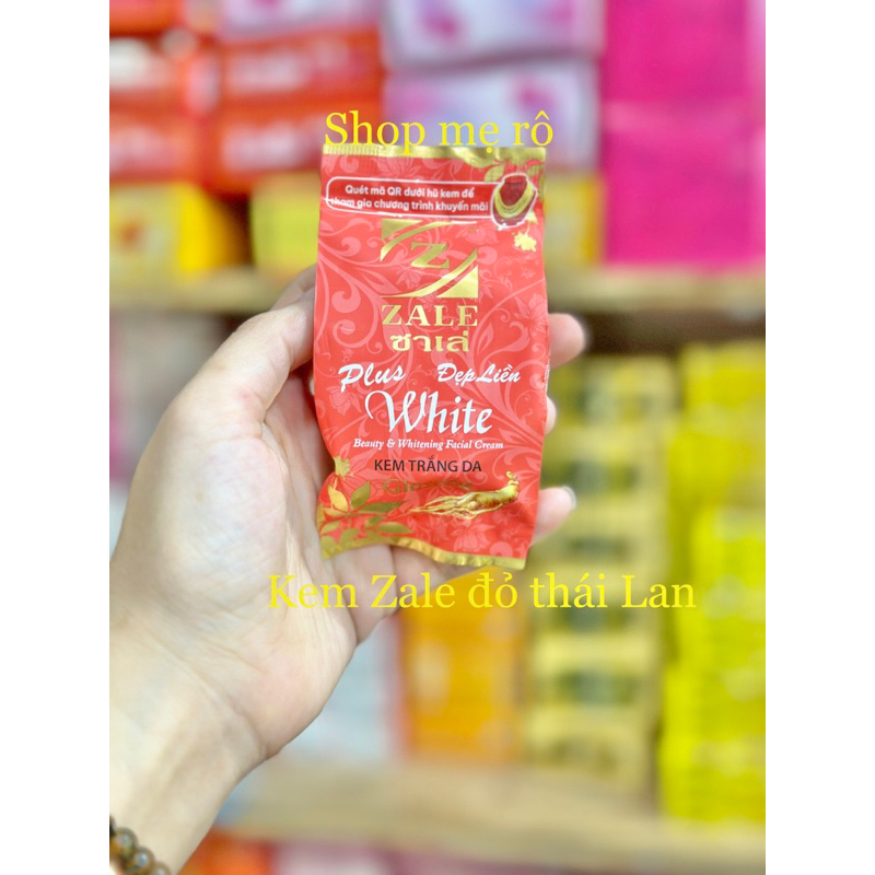 kem ZALE đỏ chuẩn Thái Lan dưỡng trắng da mặt hủ 6g