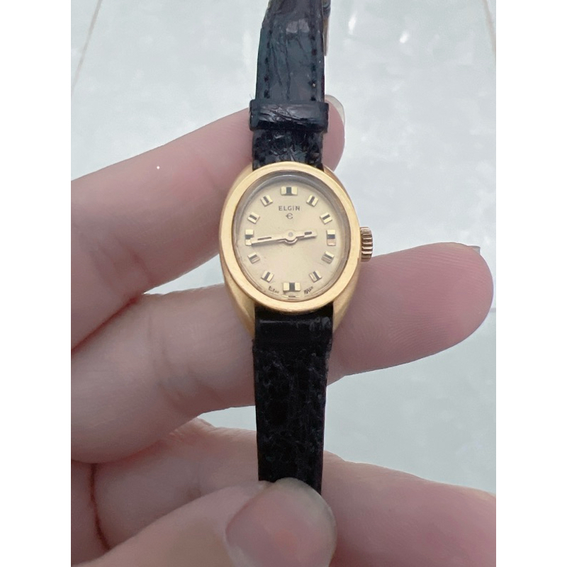 đồng hồ cơ cót nữ hiệu elgin swiss