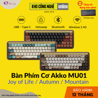 Bàn phím cơ AKKO MU01 Joy of Life / Autumn / Mountain Seclusion (Hotswap / RGB / Multi-Modes)