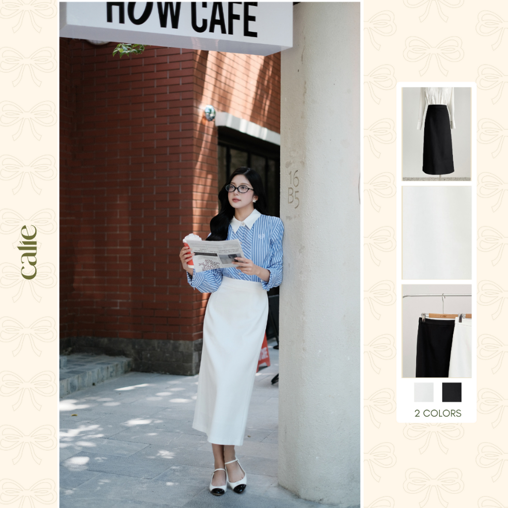 Chân váy bút chì basic thời trang công sở nữ Calie - CB029