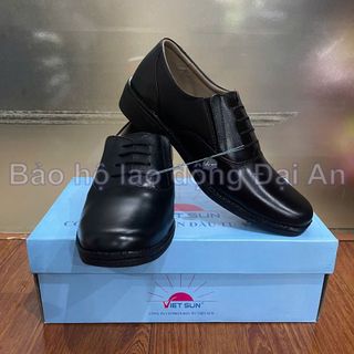 Giày bảo vệ, giày tướng giày tây công sở đen Vietsun VS-059