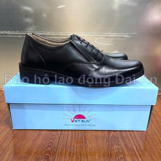 Giày bảo vệ, giày tướng giày tây công sở đen Vietsun VS-059