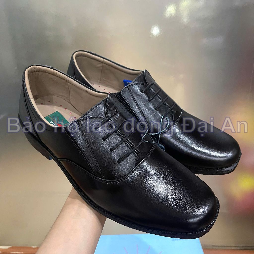 Giày bảo vệ, giày tướng giày tây công sở đen Vietsun VS-059