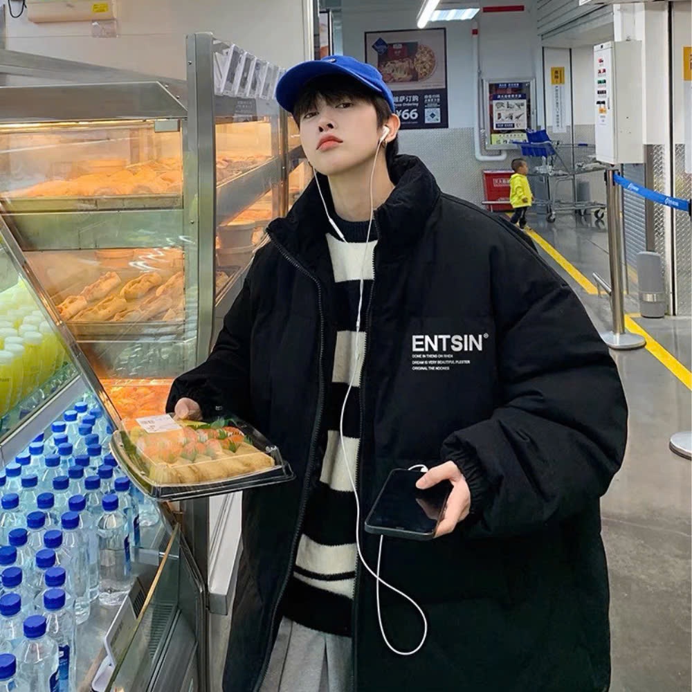 [VOUCHER 30K] Áo Phao bigsize Nam Nữ, Áo Khoác Phao cổ cao form rộng chần bông 3 lớp dày dặn mẫu mới 2025 | BigBuy360 - bigbuy360.vn