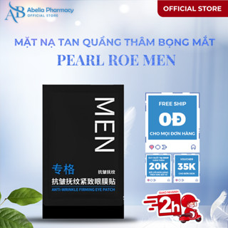 [CHÍNH HÃNG] Hộp 10 Miếng Dán Pearl Roe Men - Miếng Dán Hút Quầng Thâm Và Bọng Mắt Nếp Nhăn Pearl Roe Men