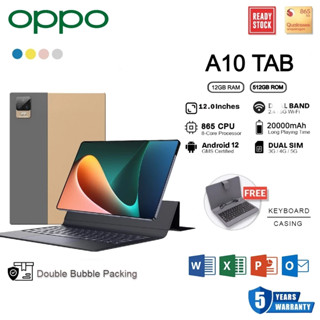 2025 MẪU MỚI Oppo Pad A12 Pro 12inch Android 12.0 [RAM 16GB 512GB ROM] Máy tính bảng Android hai SIM 4G LTE WiFi 2.4/5G