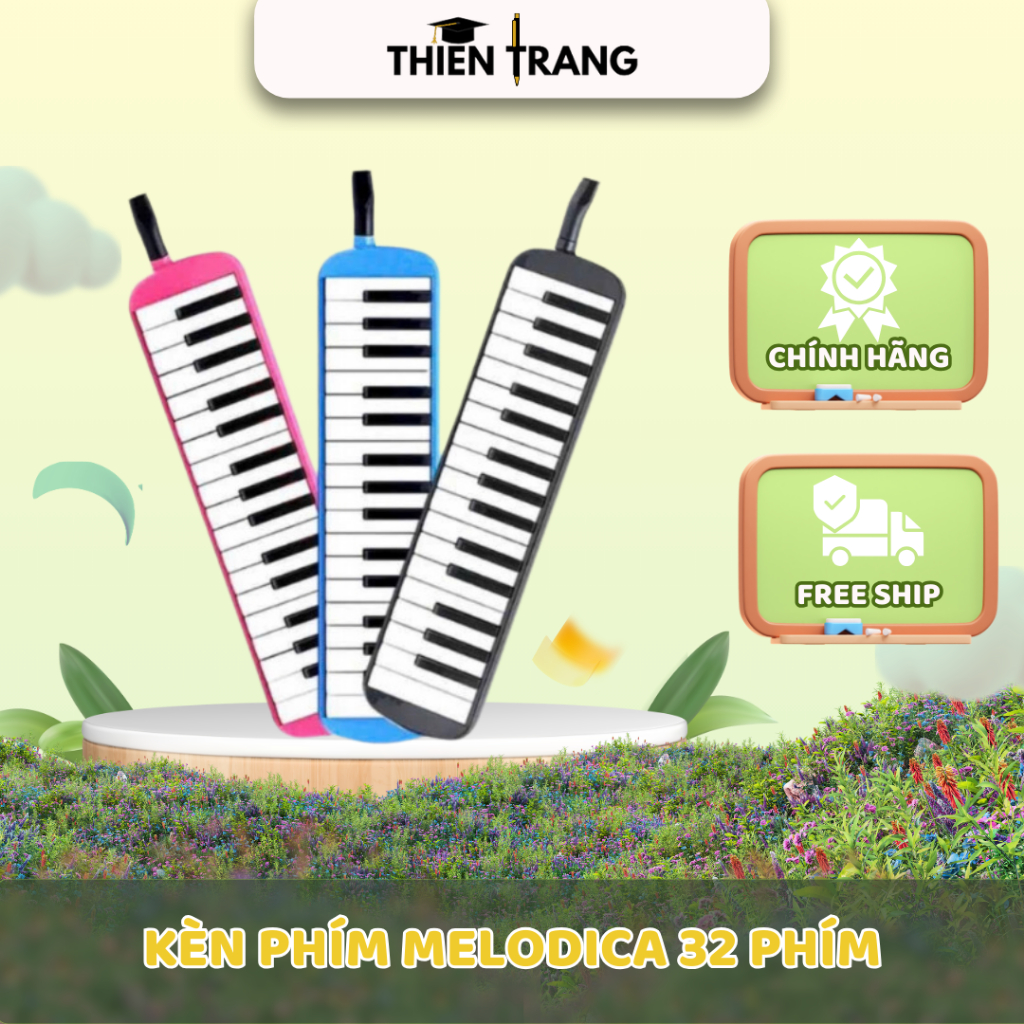 Kèn Phím Melodica 32 Phím Thương Hiệu IRIN Chính Hãng, Kèn Phím Cho Bé, Kèn Piano Đủ Phụ Kiện Đi Kèm