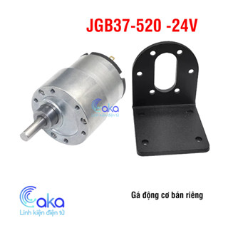 JGB37-520 - Động Cơ Giảm Tốc DC 24V 22rpm 45rpm 960rpm tùy chọn