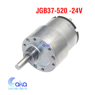 JGB37-520 - Động Cơ Giảm Tốc DC 24V 22rpm 45rpm 960rpm tùy chọn