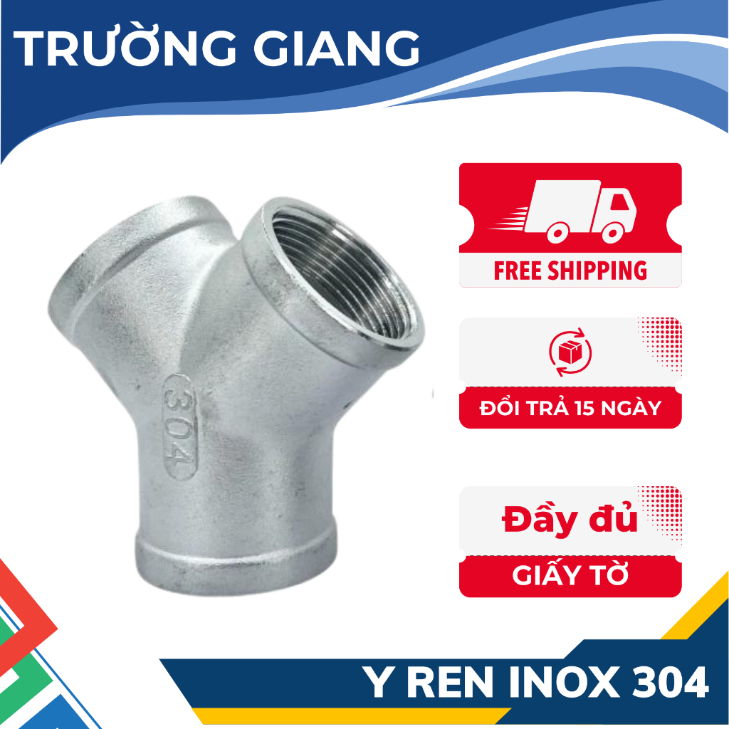 Y ren inox 304 DN15 - DN50