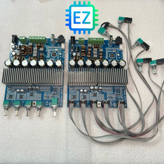 Mạch Gemaudio 2.1 TPA3221 200W+100W*2 Bluetooth + app điện thoại, 12-30VDC