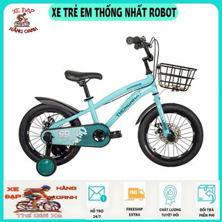  Xe đạp trẻ em Thống Nhất Robot 16inch mẫu mới chính hãng 