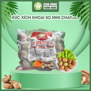 Xúc Xích Khoai Sọ Chay Mini 250g Nấm Tươi Cười [Hàng Lạnh Hoả Tốc HCM]