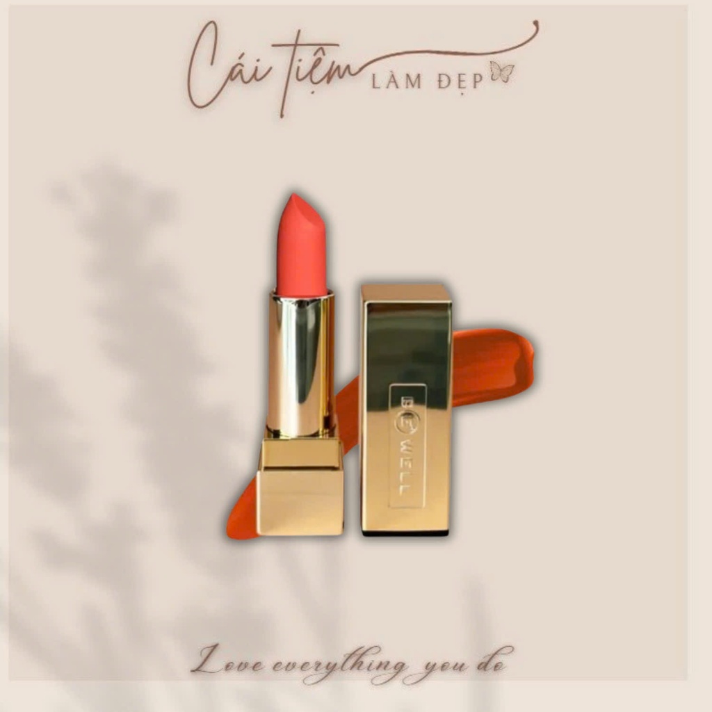 BE'WELL Love Sweet Matte Lipstick Son Môi Mịn Màng - Màu 789 (Sunset Red)