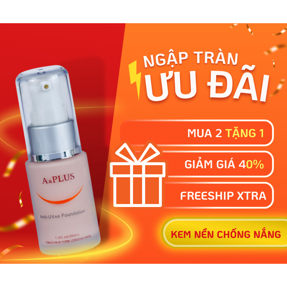 Kem nền chống nắng Aplus A013 - 30ml