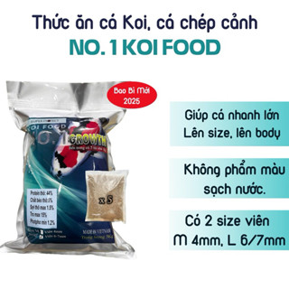 Thức ăn cá KOI tăng trọng nhanh, không làm đục nước, cá Koi tiêu hóa tốt 5kg No.1 Growth