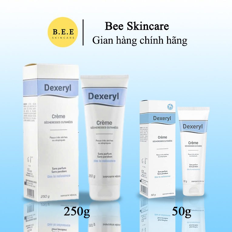 Kem Dưỡng Dexeryl Cream Dưỡng Ẩm Dành Cho Da Khô, Nẻ, Chàm Sữa Bee Skincare