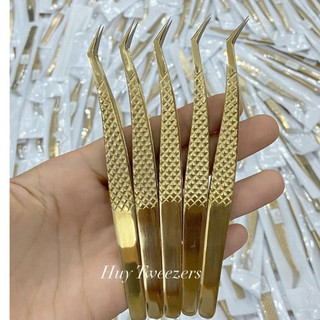 Nhíp Hoa Hồng Đen Phủ Nhám Nano (Free khắc logo ,Tên)