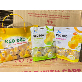 Kẹo Dẻo Xoài Cốt Trái Cây Bóc Vỏ Đại Long Gói