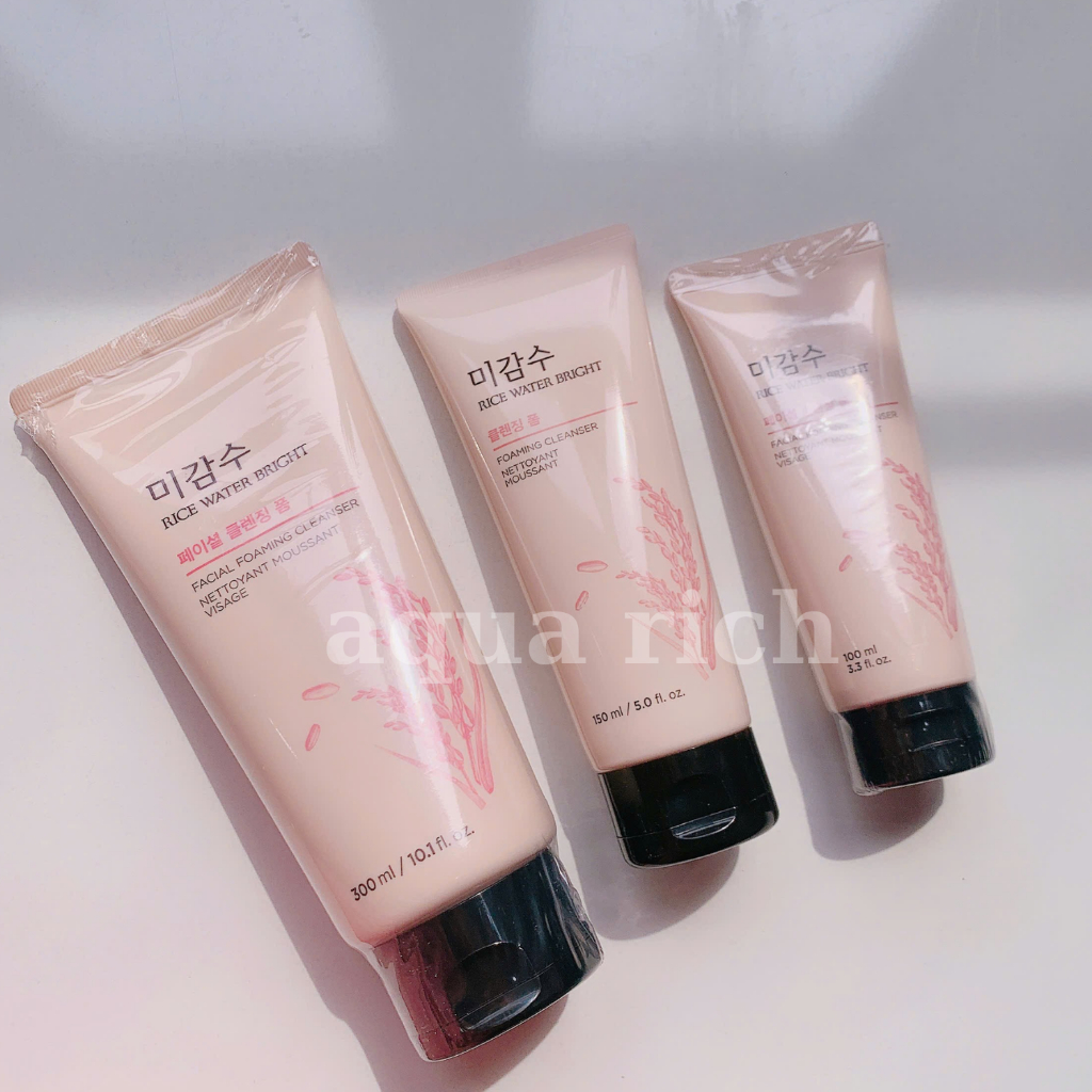 Sữa Rửa Mặt The Face Shop Gạo Rice Water Rice 100ml - 150ml - 300ml [Có Hạt - Không Hạt] | BigBuy360 - bigbuy360.vn