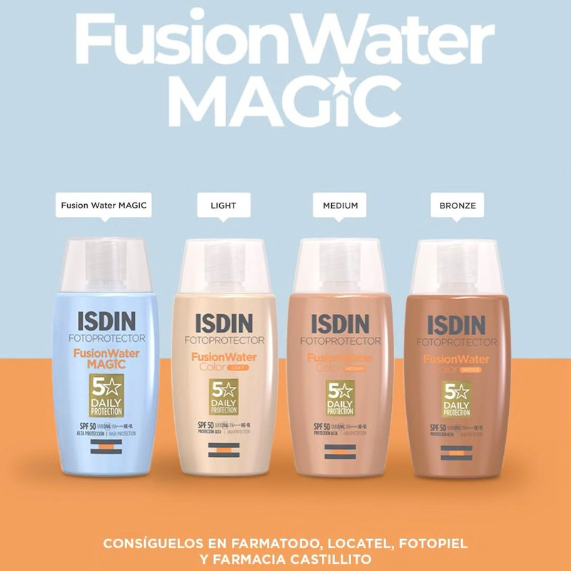 Kem chống nắng Fotoprotector ISDIN Fusion Water SPF 50ml