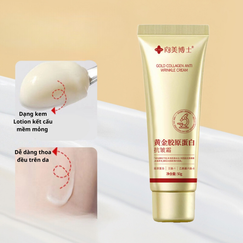 Kem Dưỡng Da Bổ Sung Dưỡng Chất Xoá Mờ Nếp Nhăn Hiệu Quả, Kem Dưỡng Ngăn Ngừa Nhăn Da Hỗ Trợ Tái Tạo Da