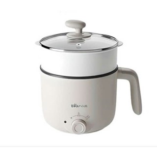 Nồi điện mini đa năng Bear 1.2L (kèm khay hấp) nồi lẩu điện mini