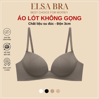  Áo Ngực Su Không Gọng Elsa Bra Mút Độn Bàn Tay 3cm Mềm Mại Nâng Ngực Không Lộ Viền - 698 