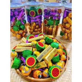 Kẹo bông marshmallow Thái Lan🍑🍒🍏🍌 250Gram