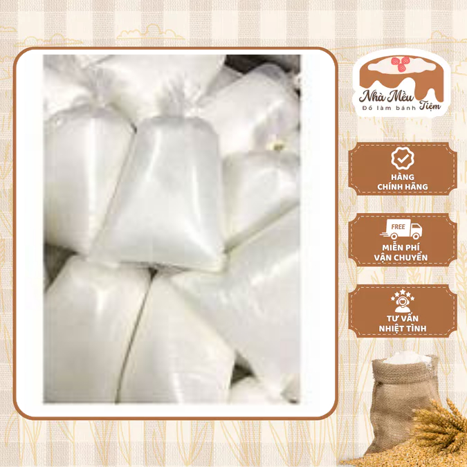 (GÓI 1KG )-- Đường Cát Trắng Tinh Luyện/ Đường Kính Trắng Ngọt Dịu