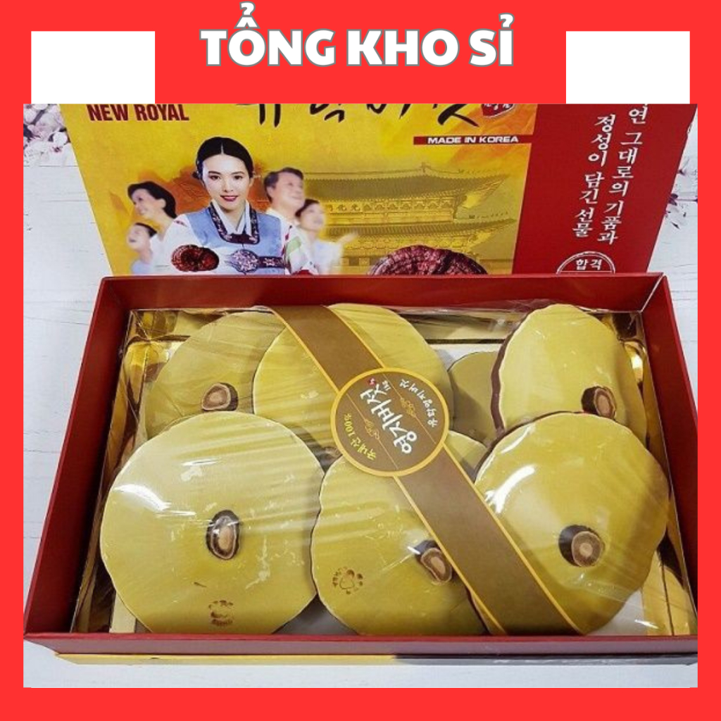 Nấm linh chi Hàn Quốc Hộp 1kg